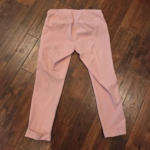 J. Jill Pink Pull on Pants Size 10 Premium bistretch Crop Length - Picture 8 of 11